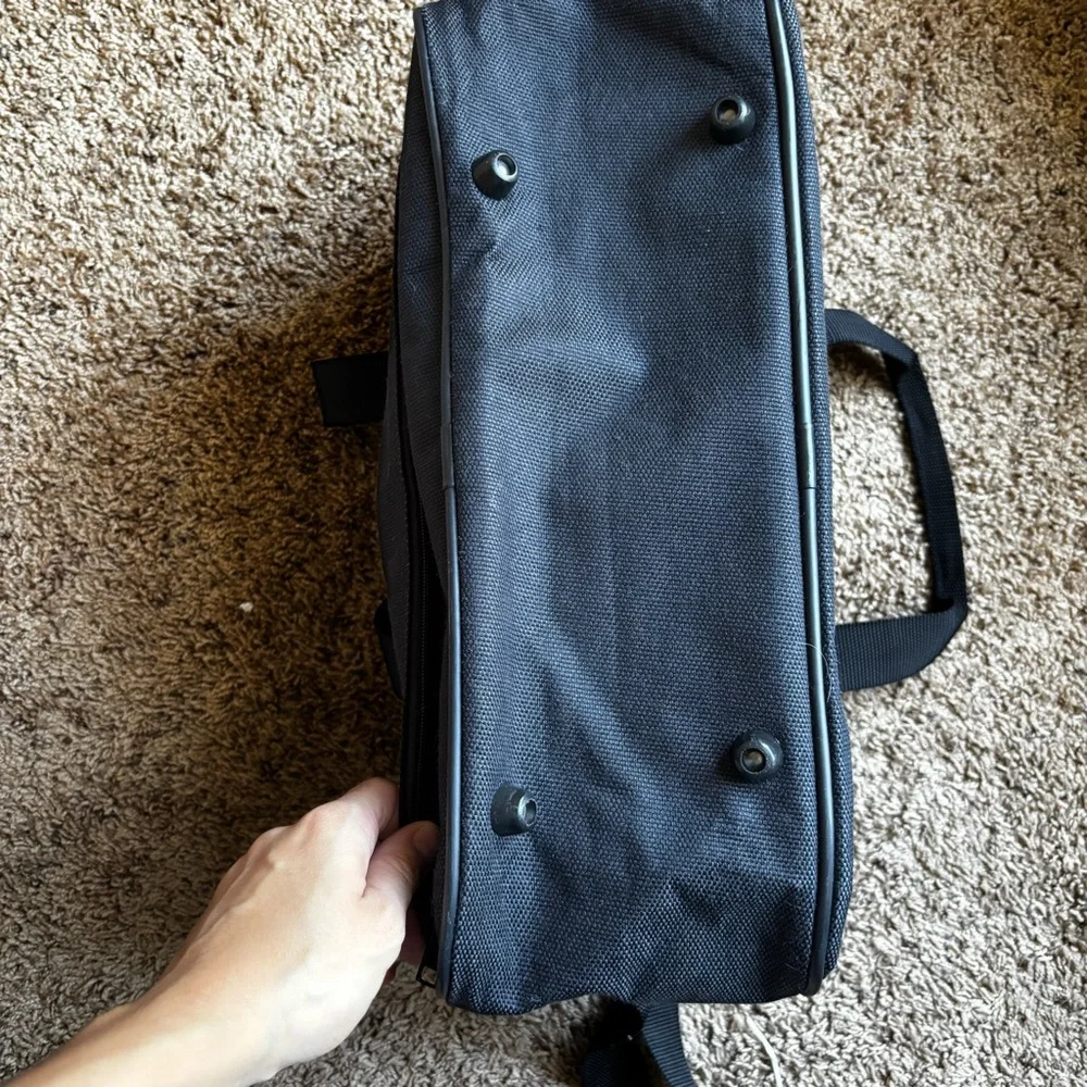 Vintage Jaguar carry-on luggage tote